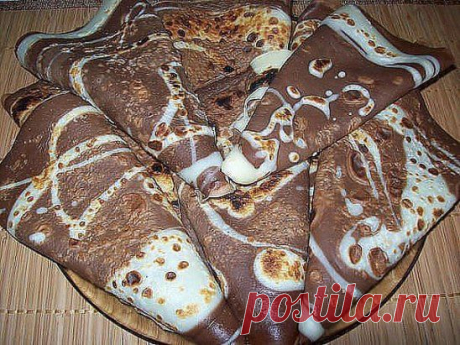 ВКУСНЕЙШИЕ и КРАСИВЕЙШИЕ  Шоколадные Блинчики на МОЛОКЕ