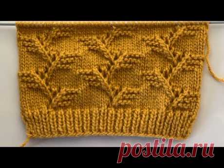 Beautiful Leaf Pattern For Cardigan/Ladies Jacket