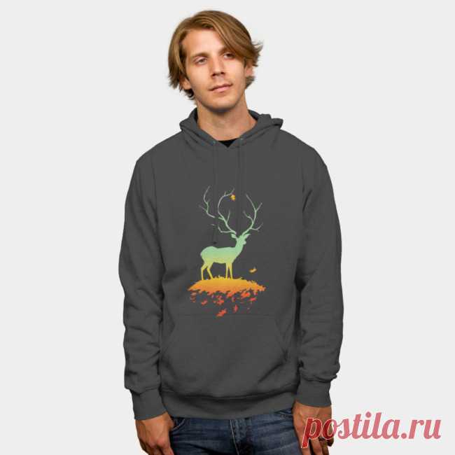 Fawn And Flora Pullover Hoodie By FWepener Design By Humans