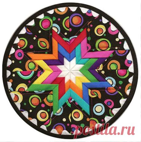 Прихватки Folded Star. МК видео.