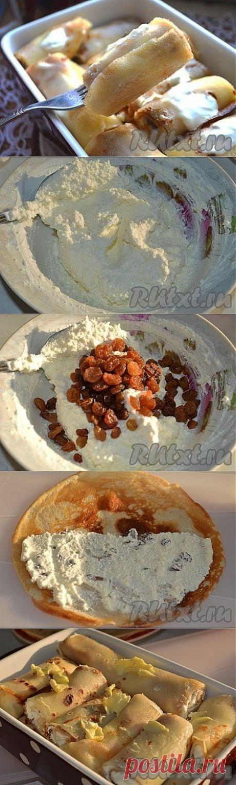 Налистники с творогом (рецепт с ) | RUtxt.ru