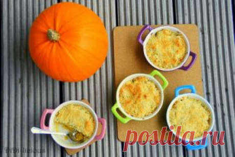 Солен кръмбъл с тиква / Pumpkin savoury crumble