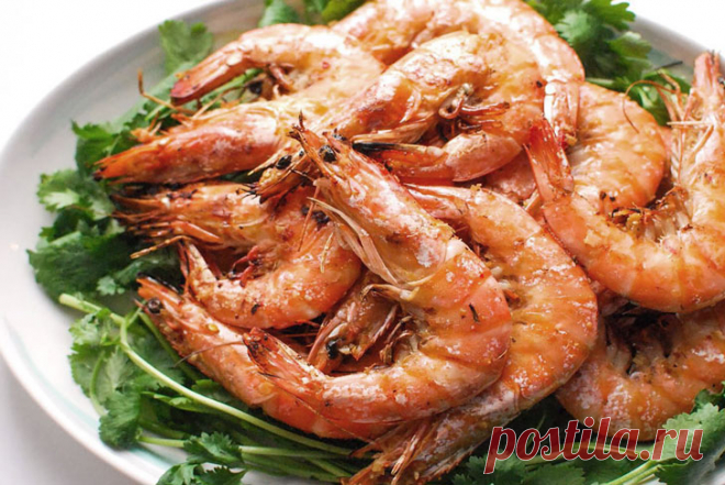 Как правильно готовить замороженных креветок в панцире?