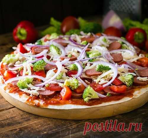 САМАЯ БЫСТРАЯ ПИЦЦА НА САМОМ ТОНКОМ ТЕСТЕ