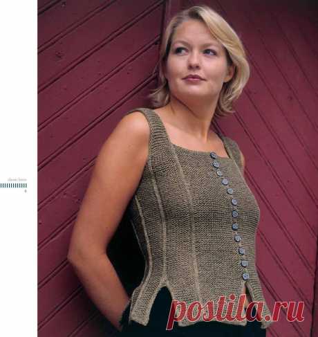 Corsage by Marianne Isager - Strik a la carte; Classic Knits - Marianne Isager Collection; Isager Strik