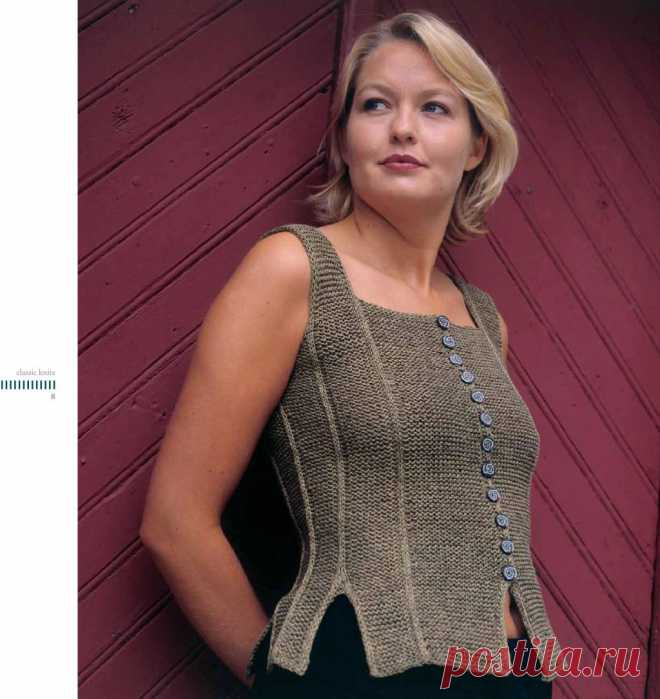 Corsage by Marianne Isager - Strik a la carte; Classic Knits - Marianne Isager Collection; Isager Strik