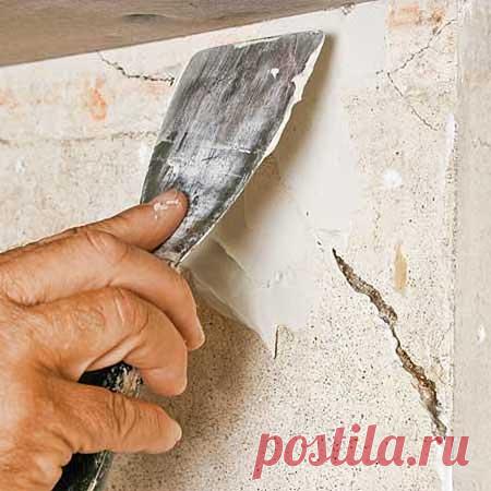 Как самостоятельно устранить дефекты стен