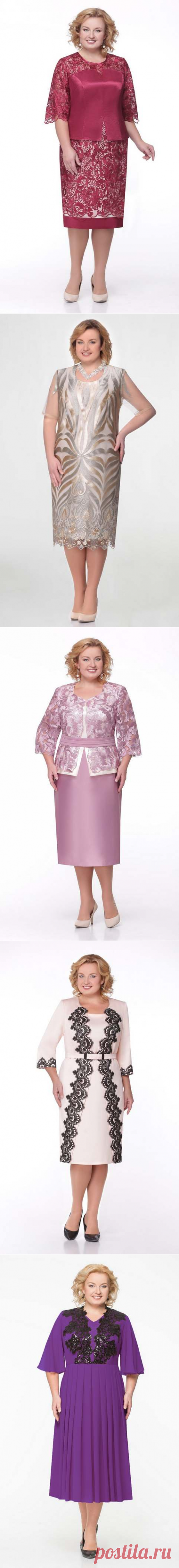 Коллекция женской одежды больших размеров белорусской компании Aira Style, весна-лето 2017