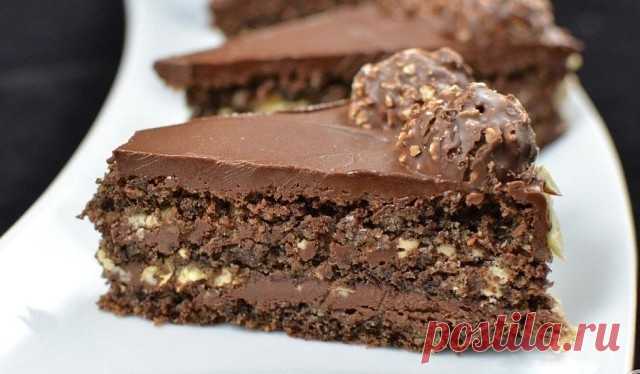 Торт "Ferrero rocher"