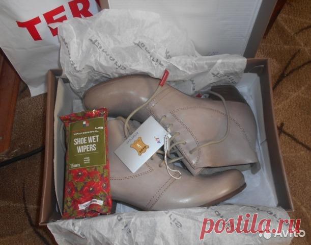 Женские демисезонные ботинки. Натуральная кожа купить в Москве