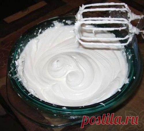 БЕЛКОВЫЙ ЗАВАРНОЙ КРЕМ