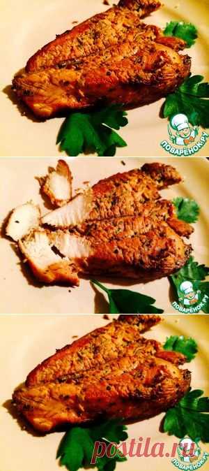 Копченая куриная грудка на сковороде за 30 минут - кулинарный рецепт