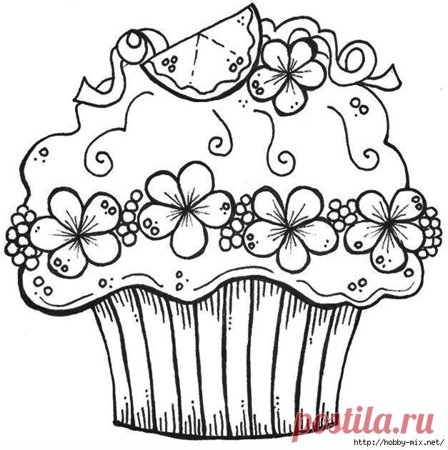 в хорошем качестве раскраски антистресс еда | Рисовака