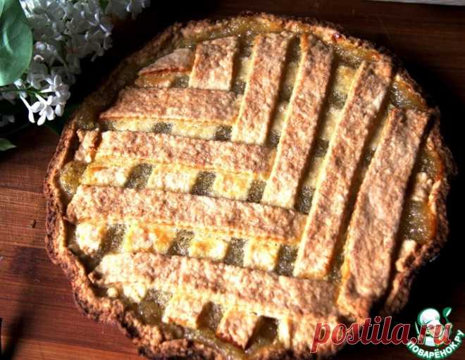 Лимонный пирог песочный –