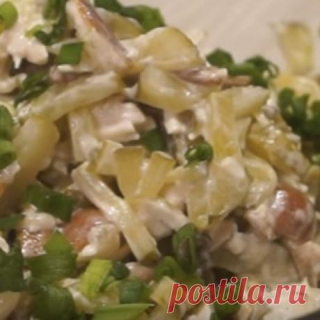 Вкуснейший салат с грибами. Обалденный вкус, рекомендую! - МирТесен
