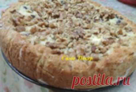 Испекла вкусный пирог