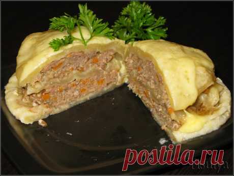 Мясной бюрек