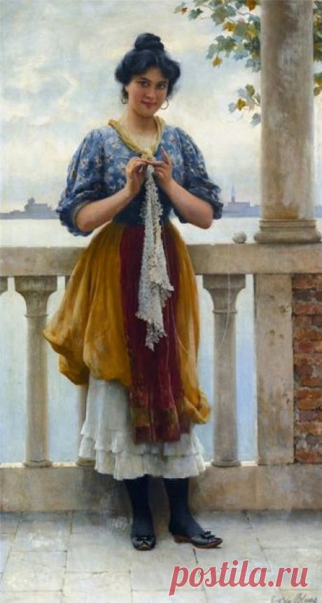 eugen-von-blaas-1843-1931-young-girl-before-the-lagoon-venice.jpg (411×768)