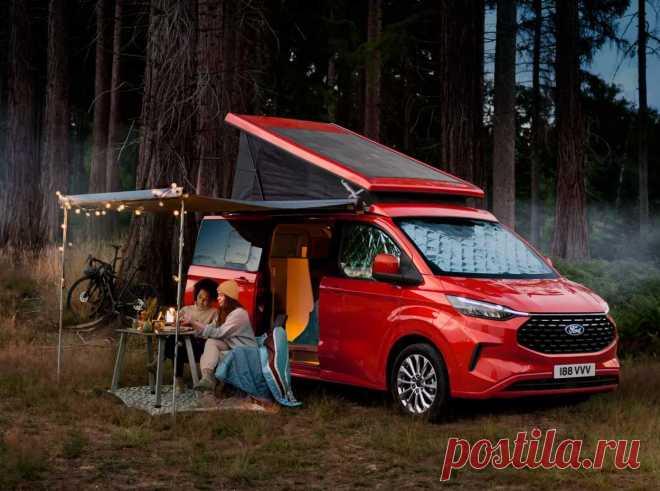Кемпер Ford Transit Custom Nugget 2024: фото, видео, комплектация