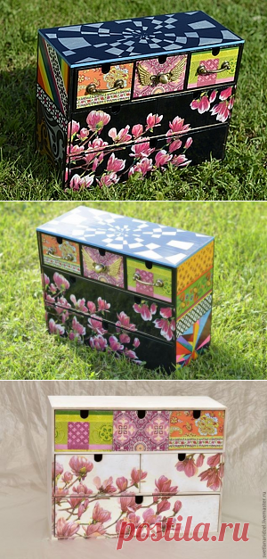 Делаем комод А-ля Хоффман, фото мастер-класс - Ярмарка Мастеров - ручная работа, handmade