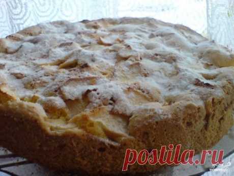 Пирог с яблоками и бананами - пошаговый рецепт с фото на Повар.ру