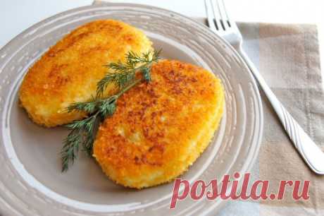 Картофельные котлеты с сыром