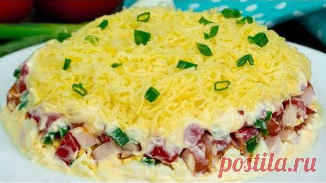Салат “Минутка” - такой закуской хочется наслаждаться снова и снова! | Appetitno.TV