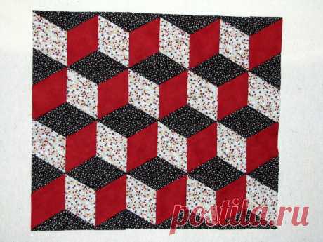 3 – D Blocks using the Y-Not technique | Beyond Sock Monkeys ~ My Quilting Adventures