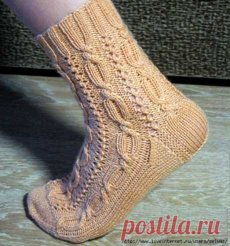 Носки вязаные ,подборка 2