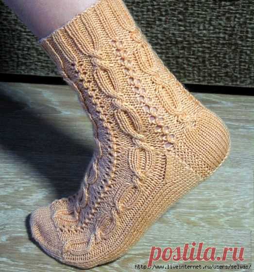 Носки вязаные ,подборка 2