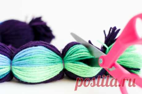 Как сделать быстро много помпонов — I Love Hobby — Лучшие мастер-классы со всего мира!