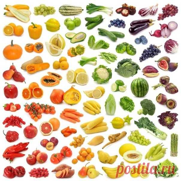 Как влияет цвет пищи на здоровье