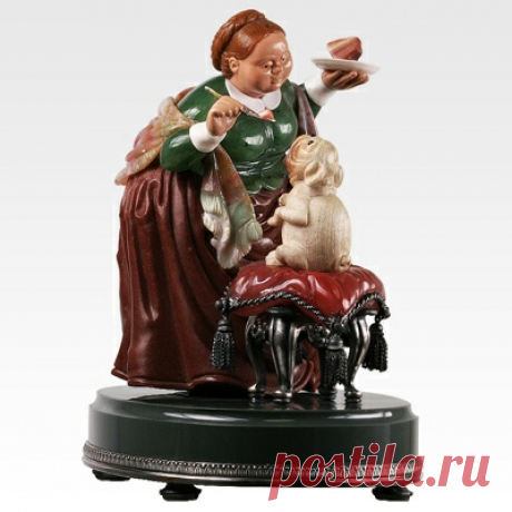 Барыня с мопсом