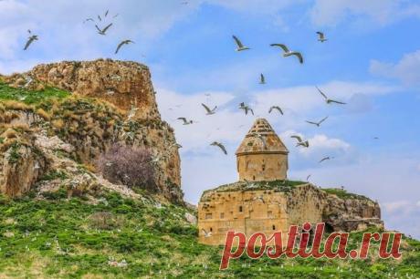 ԿՏՈՒՑ ԱՆԱՊԱՏ «Կռունկի վանք»
Աբեղաները մեզ տարան իրանց վանքը և հանգստացրին: Խուցերից ամենահարմարը պատրաստեցին մեզ համար, իսկույն կրակ վառեցին, տաքացանք և սկսեցինք բուխարու առջև մեր հագուստները չորացնել: Բերզեն-Օղլին չեկավ մեզ հետ, նա մնաց կղզու ափերի մոտ` տեսնելու, թե ի՞նչ եղավ իր նավակը: Ասլանը նրան ոչինչ չասաց,գոնե իբրև բժիշկ չարգելեց նրան, որ այնպես թրջված հագուստով կարող էր հիվանդանալ, մանավանդ որ մրրիկը դեռ չէր դադարել, և սաստիկ ցուրտ քամի էր
փչում: Եվ եթե մի բան ասելու լիներ, նա հազիվ թե
