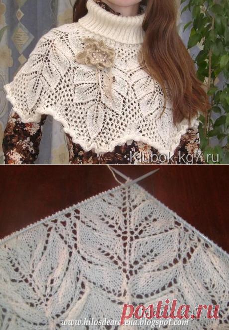 Манишка от аргентинского дизайнера Aralena. | Клубок