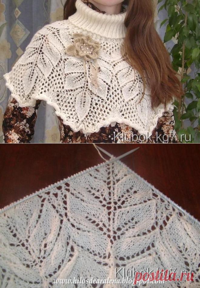 Манишка от аргентинского дизайнера Aralena. | Клубок