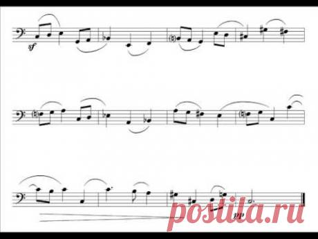 Владимир Сидоров. Четыре этюда для контрабаса-соло (opus 22a, 1978). Исполняет Петр Хотенов. Аудиостудия Магнитогорской консерватории. 2007.