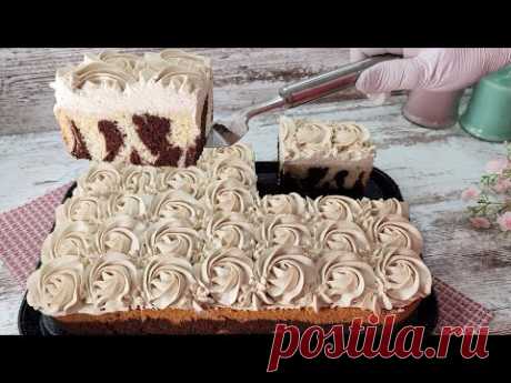 Вкуснее торта! Шифоновый шоколадно-кофейный пирог! Тает во рту! Быстро и вкусно! Chocolate cake