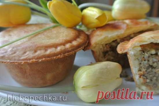 Мини-пироги с печенью, рисом и овощами (в пай-мейкере Тристар) - Хлебопечка.ру