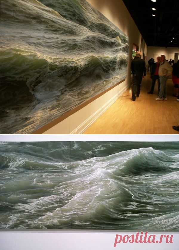 Невероятная иллюзия моря. Художник Ran Ortner. » Наслаждение творчеством