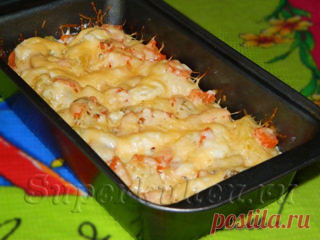 СуперКухен/ТИЛАПИЯ С ОВОЩАМИ В МОЛОЧНОМ СОУСЕ