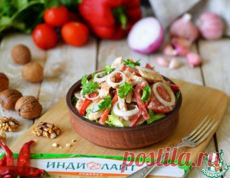 Салат "Глехурад" с индейкой – кулинарный рецепт