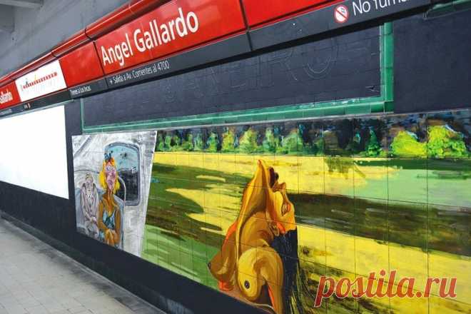 САМОЕ КРАСИВОЕ МЕТРО В МИРЕ: Красоты метрополитена Buenos Aires | Журнал 
