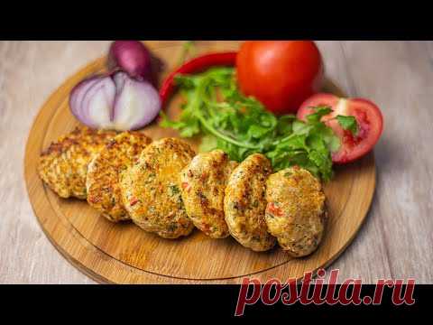 Котлеты по-мегрельски. Грузинские котлеты для всей семьи/Easy chicken cutlet recipe