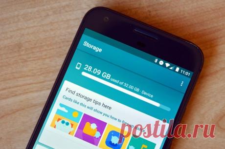 Почему при незаполненной памяти телефона на ней нет места