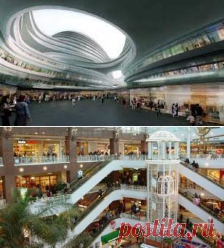 Торгово-развлекательные центры теснят рынки