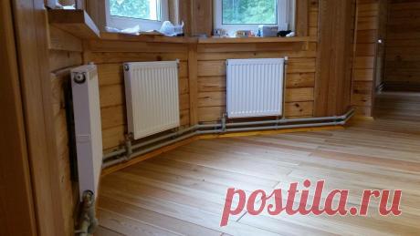 Как в деревенских домах делали тёплые полы не используя мембраны и стекловату