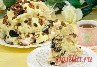 Торт графские развалины – как вкусно приготовить