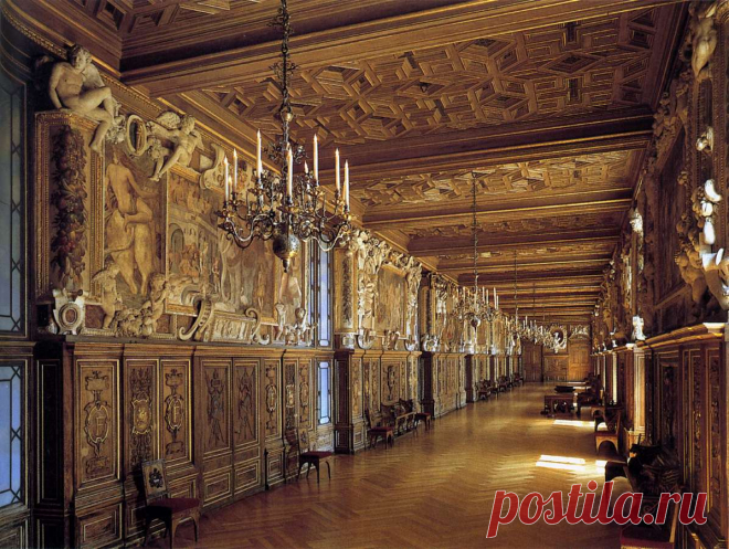 Дворцы Франции: Фонтенбло (Chateau de Fontainebleau) - Мастерок.жж.рф