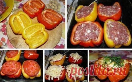 Перцы фаршированные.